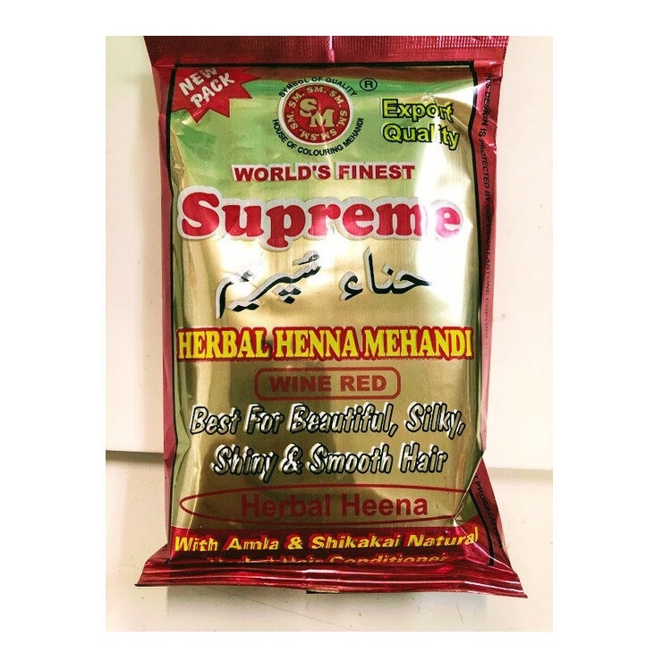 Henna Mehendi Supreme 150g Herbal Natural Hair dye with Amla Etsy