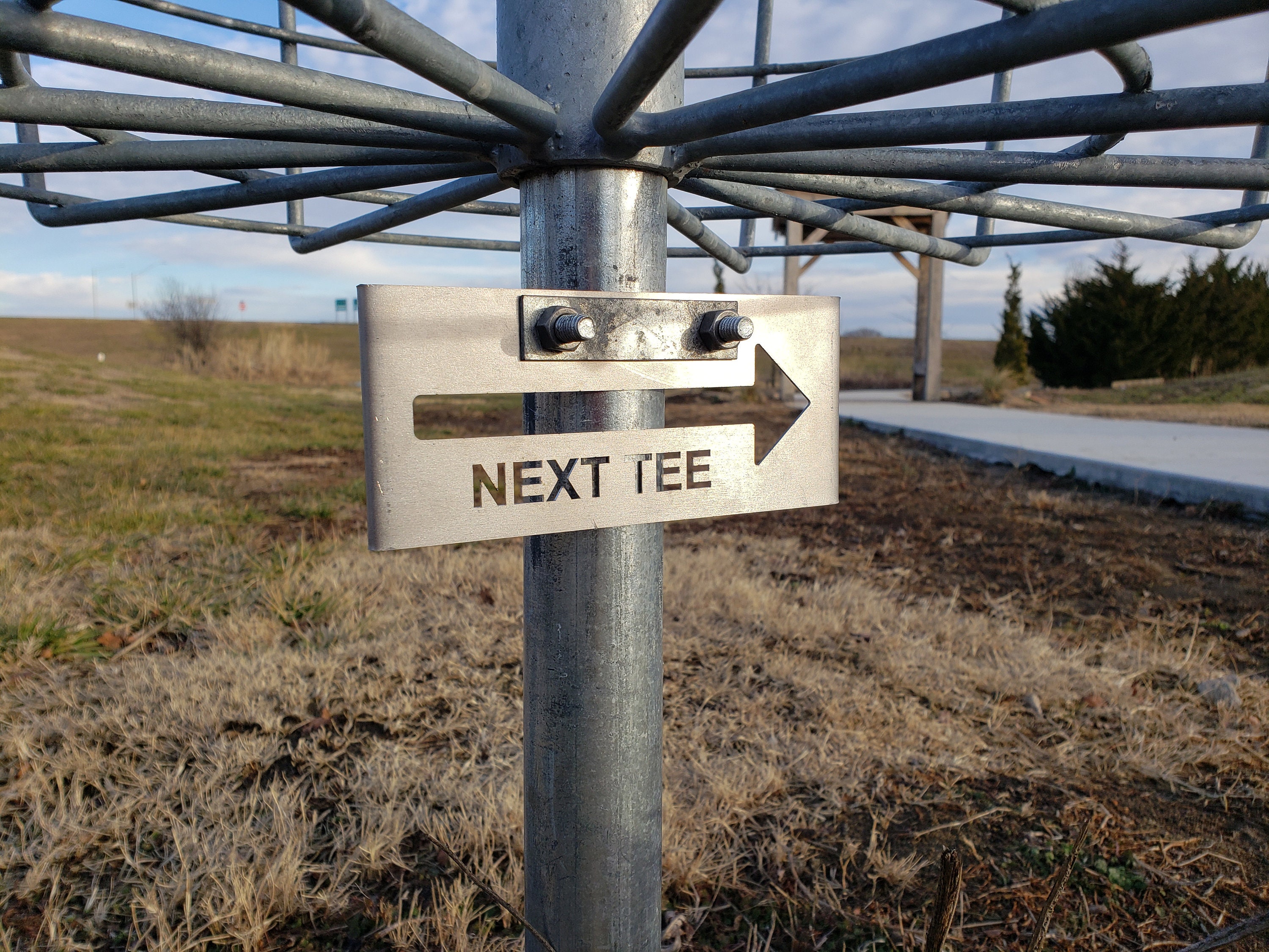 Disc Golf Next Tee Signs for 18 Hole Golf Course Etsy