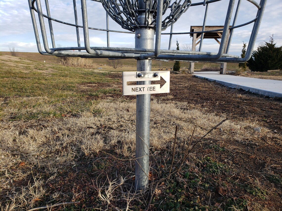 Disc Golf Next Tee Signs for 18 Hole Golf Course Etsy