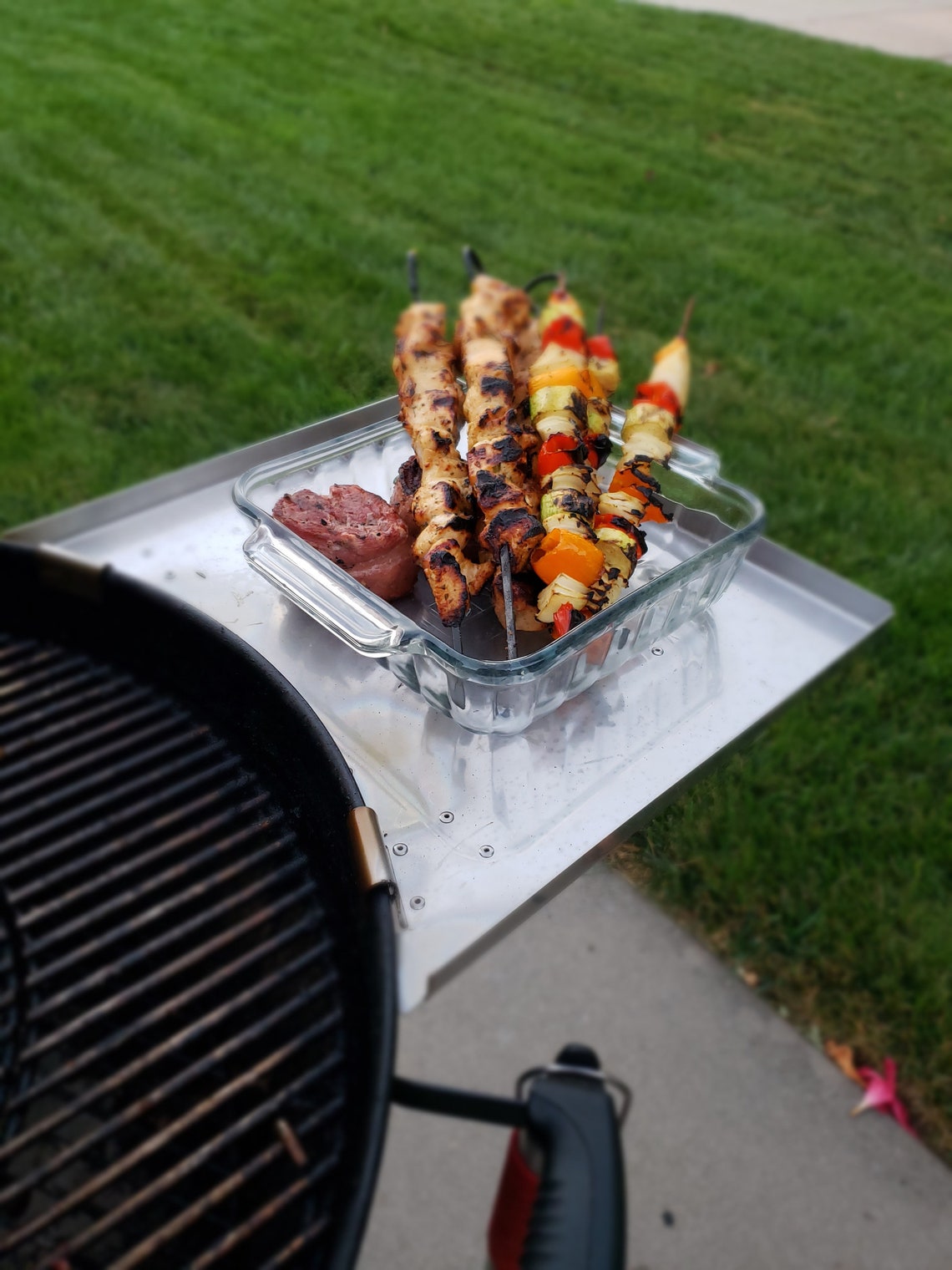 Side Table for er Charcoal Kettle Grill 22 and Etsy