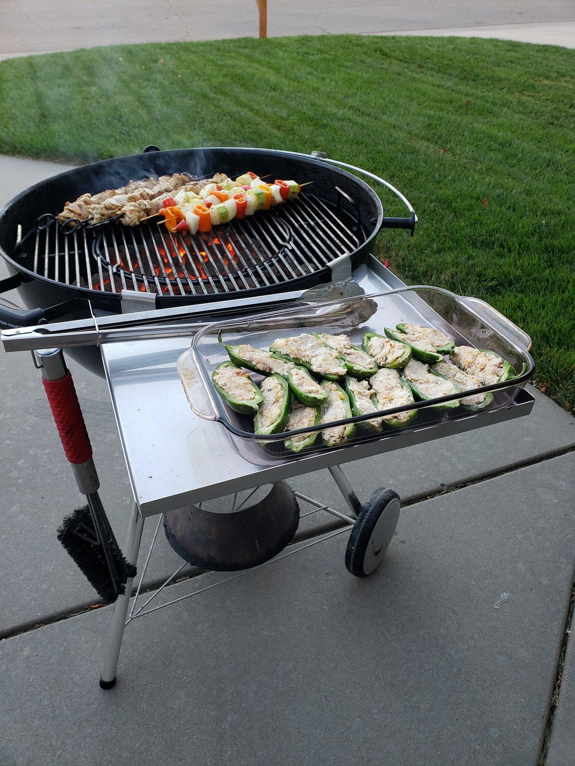 Side Table for er Charcoal Kettle Grill 22 and Etsy