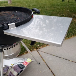 Side Table for Weber Charcoal Kettle Grill 22&quot; and 26&quot;