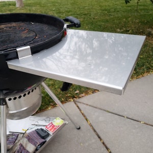 Side Table for Weber Charcoal Kettle Grill 22" and 26"