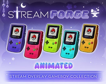 Animierte Gameboy Sticker | Vollständige Sammlung