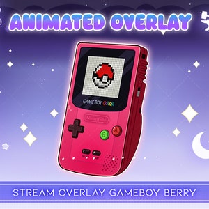 Berry Gameboy Stream Sticker