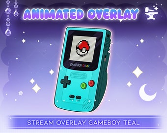 Türkiser Gameboy Sticker