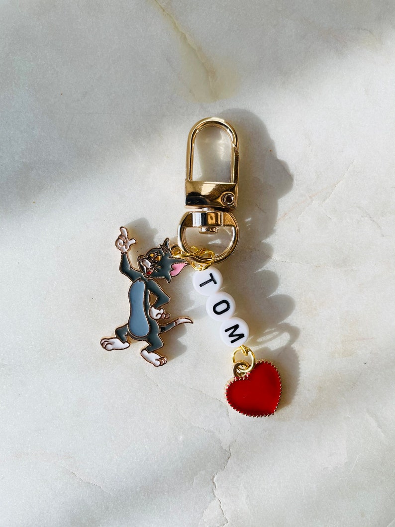 Jerry Tom and Jerry AirPods Accessory |Tom Key Ring Air Pods Key Chain Key Chain