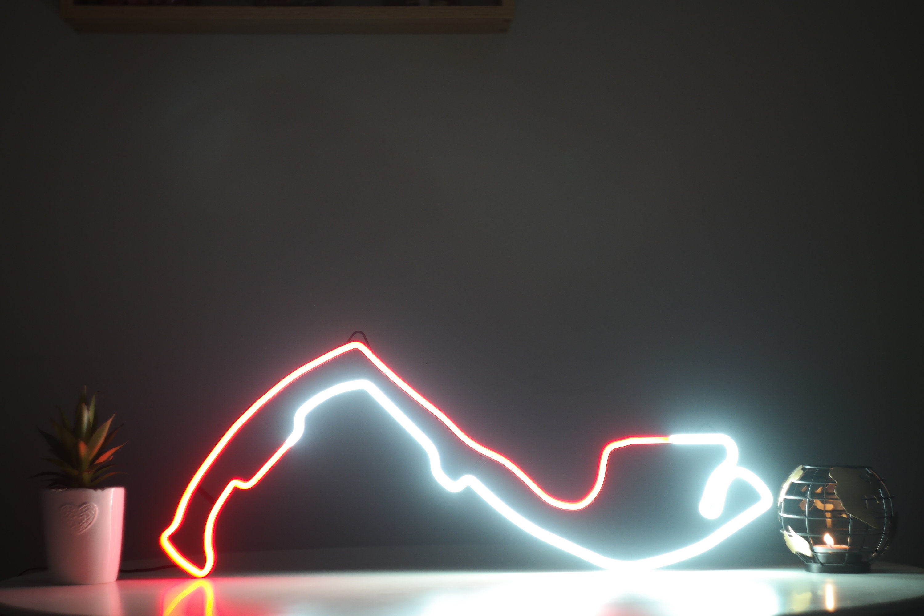 Neon F1 Sign Led Wall decor Monaco F1 Grand Prix Circuit | Etsy