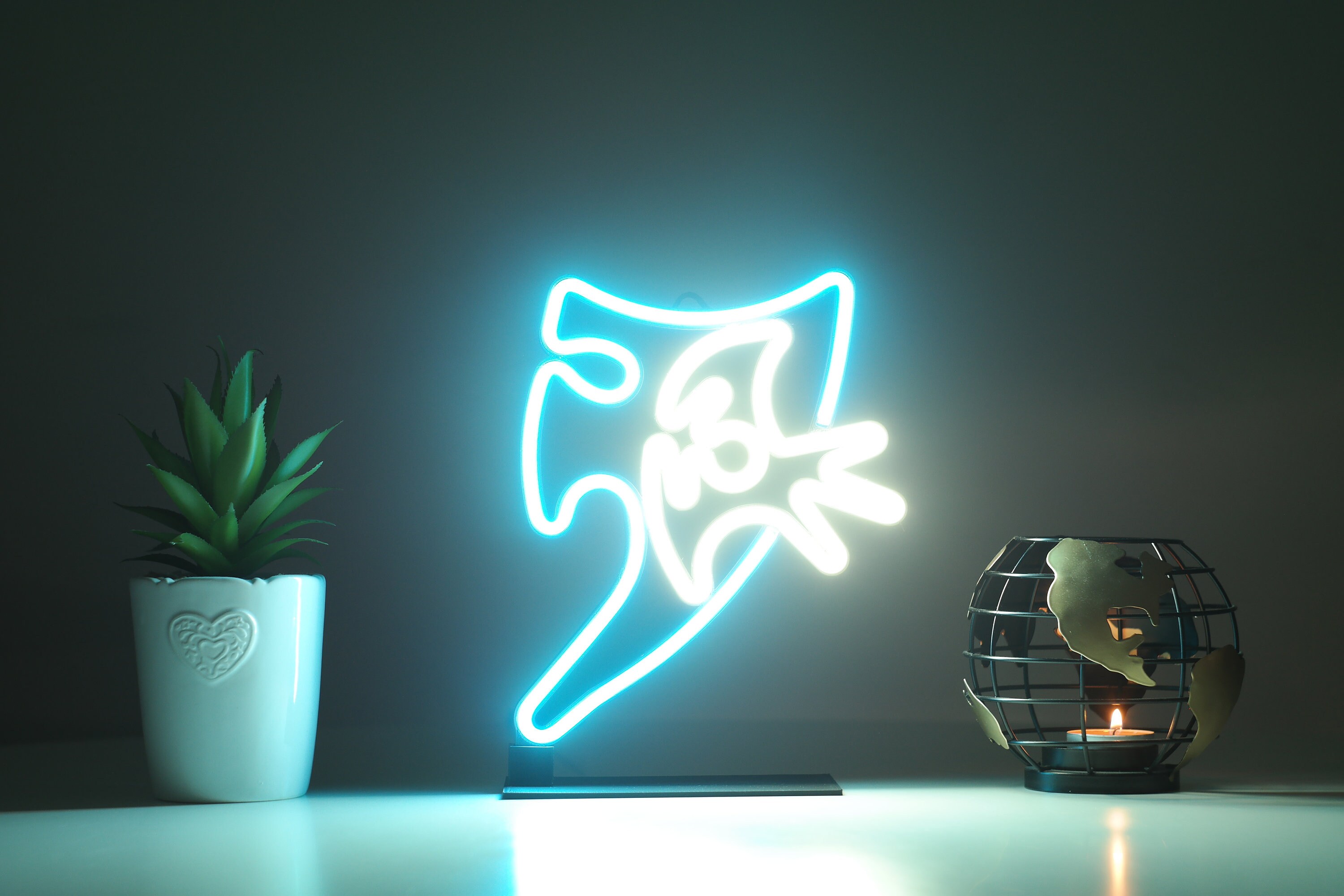 Runescape Neon LED Elysian spirit shield OSRS Lamp Gaming Etsy
