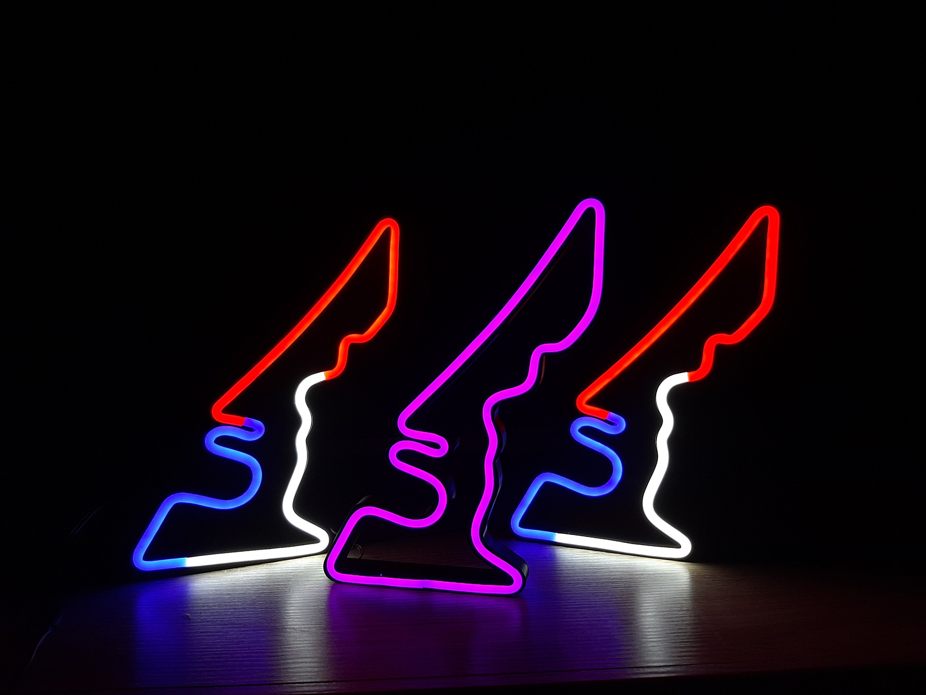 Neon F1 Sign Led Wall decor COTA Circuit of the Americas | Etsy