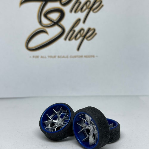 3D Printed Wheels for 1/25 Scale Model Twist Mag Etsy Canada