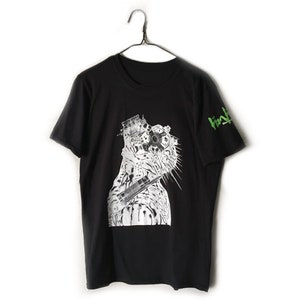 KAIMAN T-SHIRT Tee dorohedoro (printed sleeve optional) black ver.