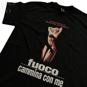 Fire Walk With Me Italian Promo tee TWIN PEAKS  - choose your tshirt style