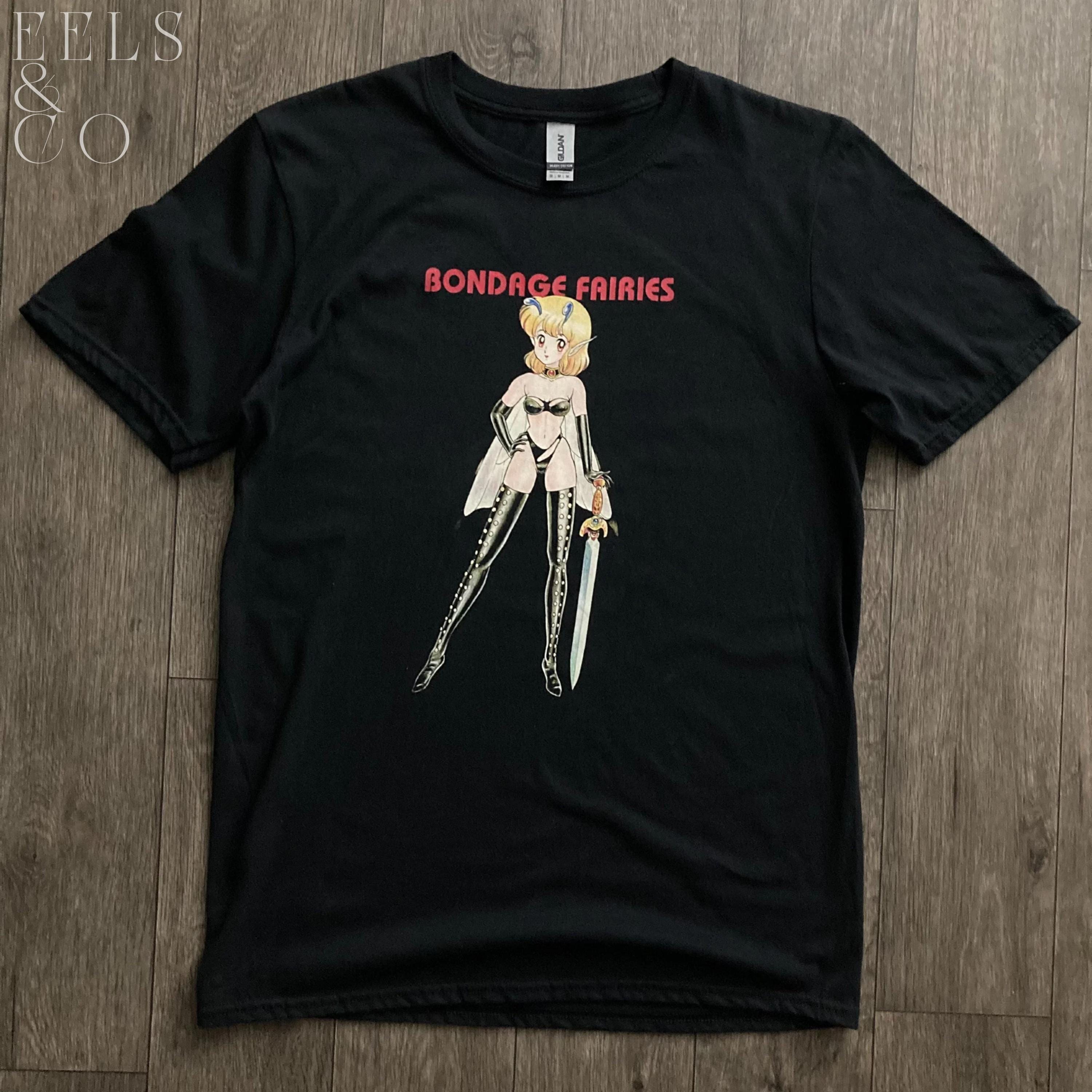 トップス 90s \"BONDAGE FAIRIES\" tee size L Bondage Fairies Shirt | Occult Clothing