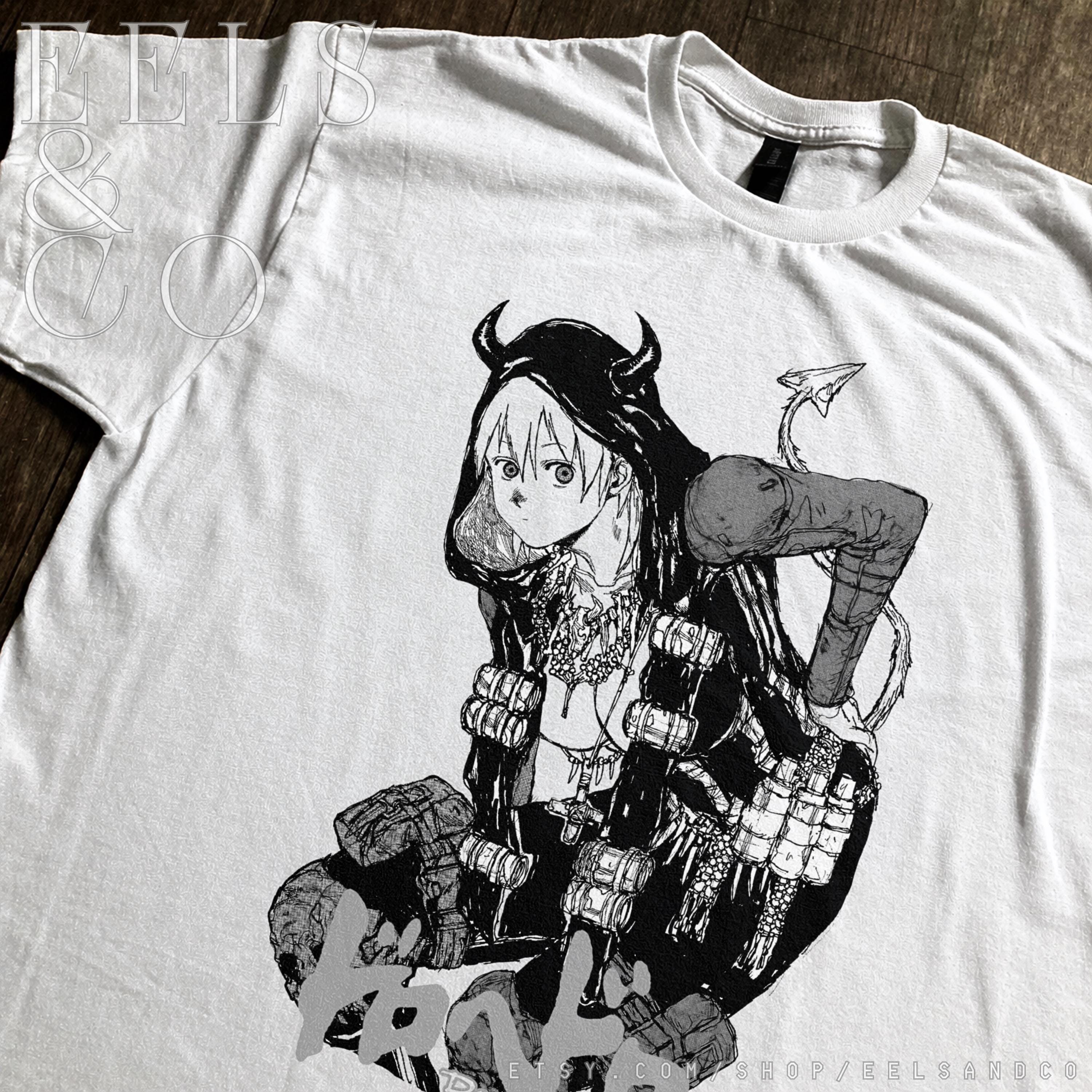デビル二階堂Tシャツ ドロヘドロ - Etsy 日本