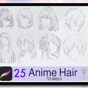Draw Anime Hair 25