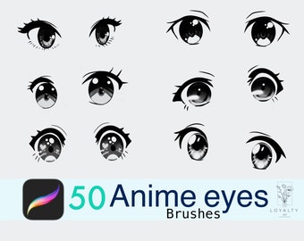 Anime eyes black screen HD phone wallpaper  Peakpx