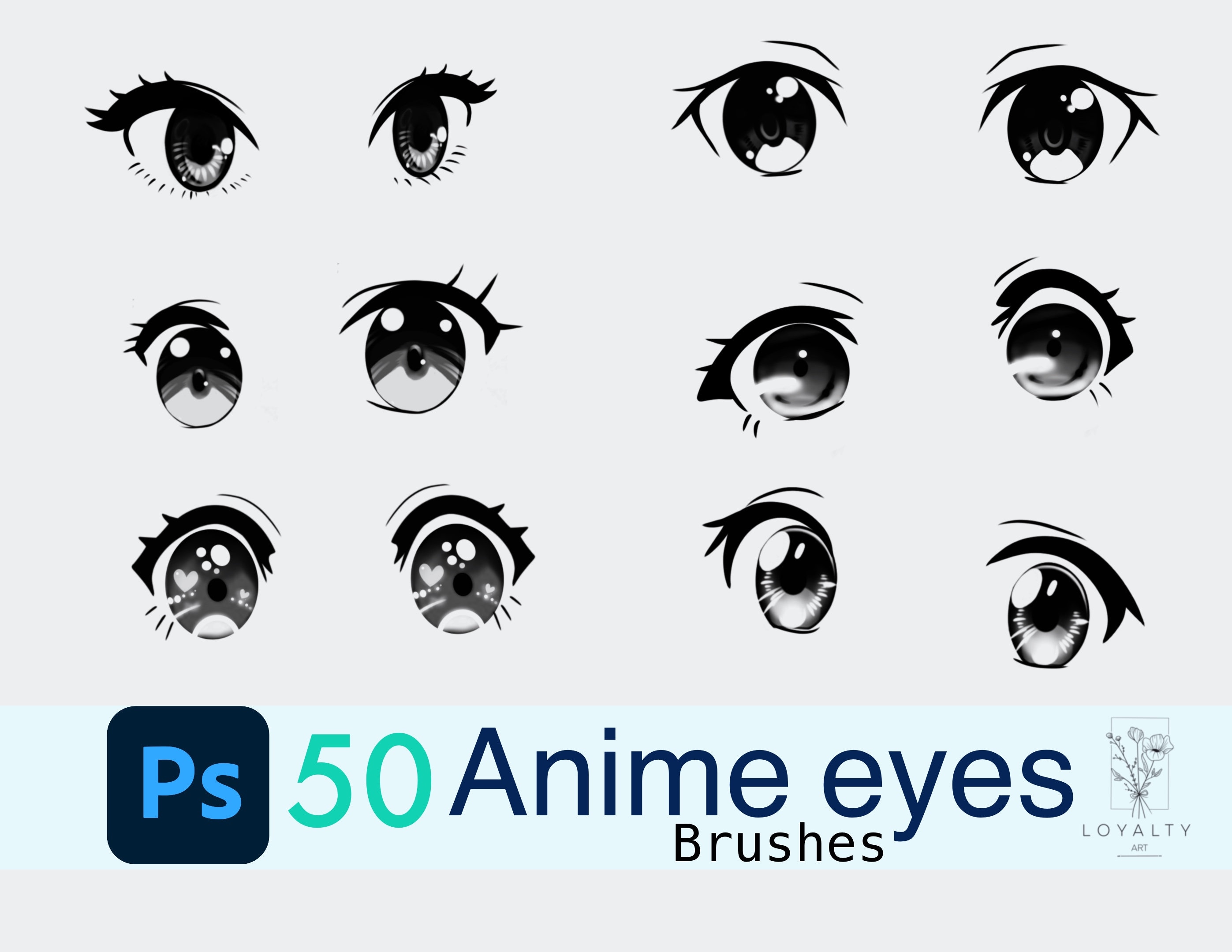 ArtStation  AnimeGhibli inspired cloud brushes for Photoshop  Brushes