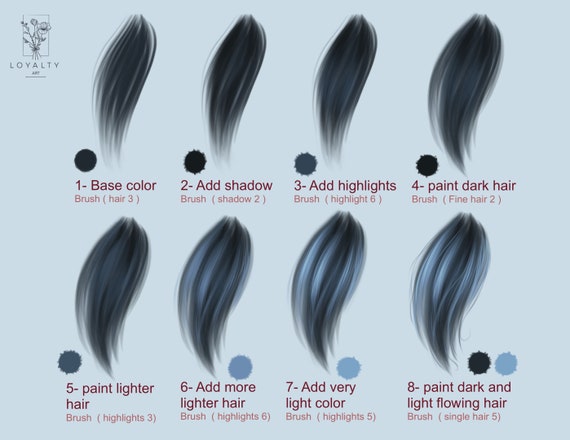 52 Hair Brushes Mega Pack for Procreate App Body Hair - Etsy Hong Kong 52 Hair Brushes Mega Pack for Procreate App Body Hair - Etsy Hong Kong