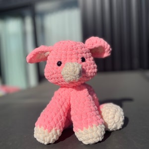 Plush Crochet Pig image 5