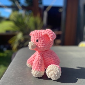 Plush Crochet Pig image 7