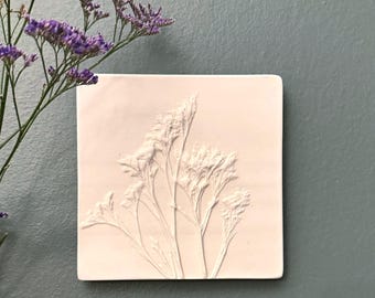 Lavanda marina, relieve en yeso