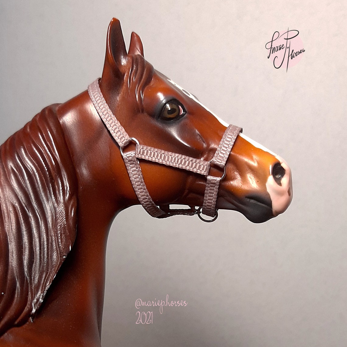Breyer horse Halter 58 colors Model horse tack Breyer Etsy