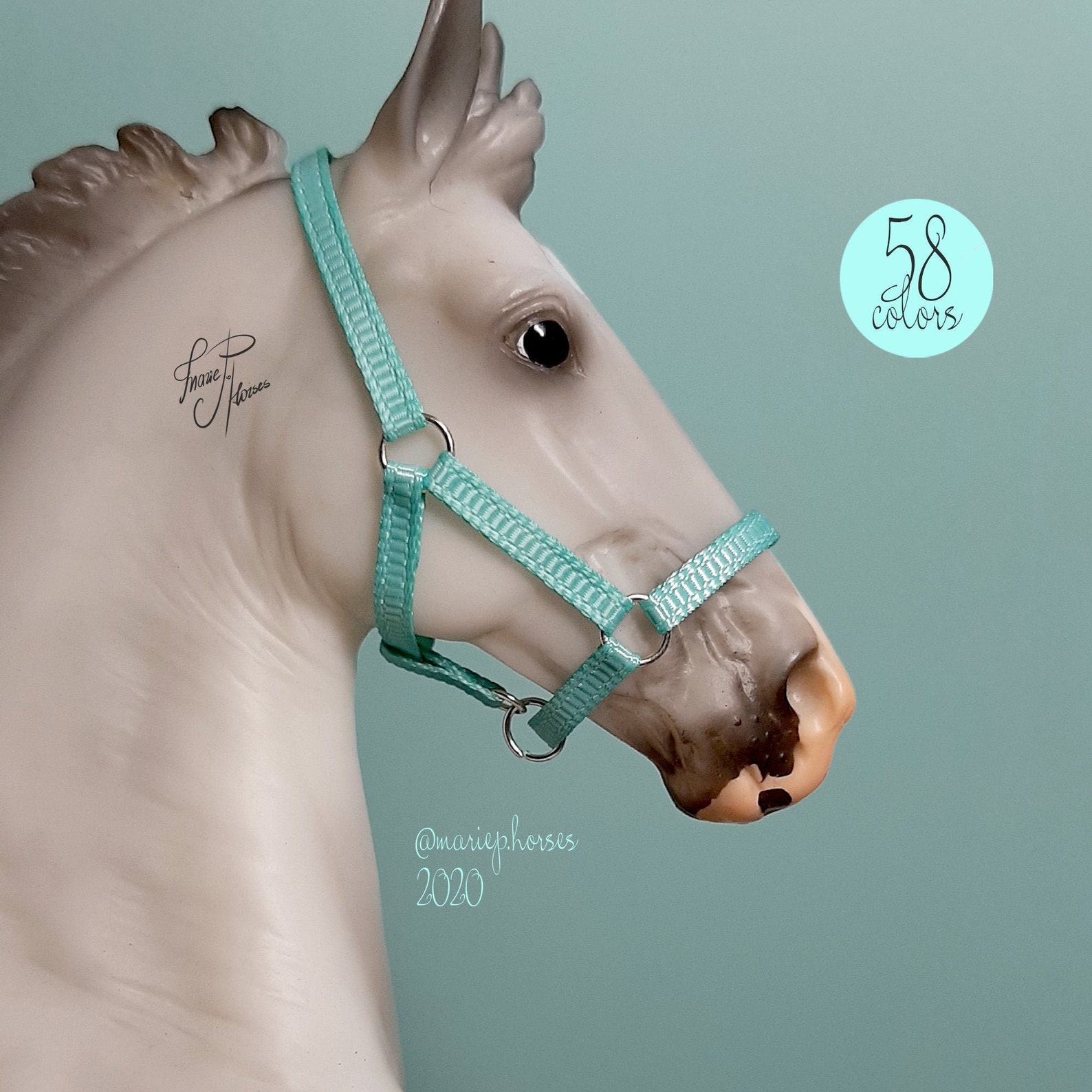 Breyer horse Halter 58 colors Model horse tack Breyer Etsy