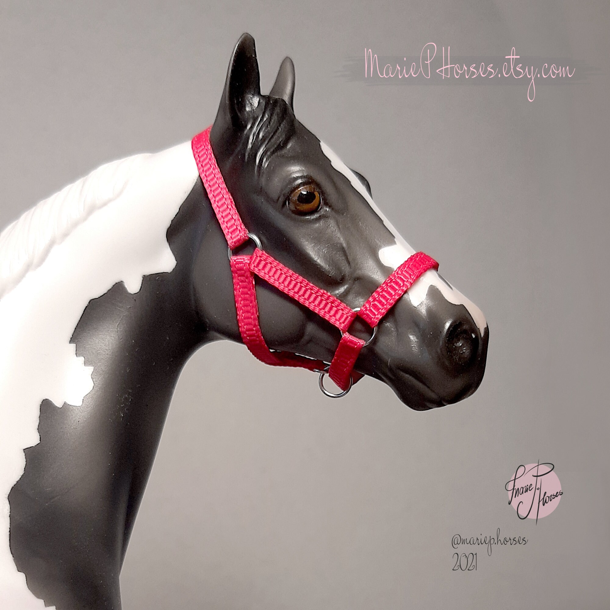 Breyer horse Halter 58 colors Model horse tack Breyer Etsy