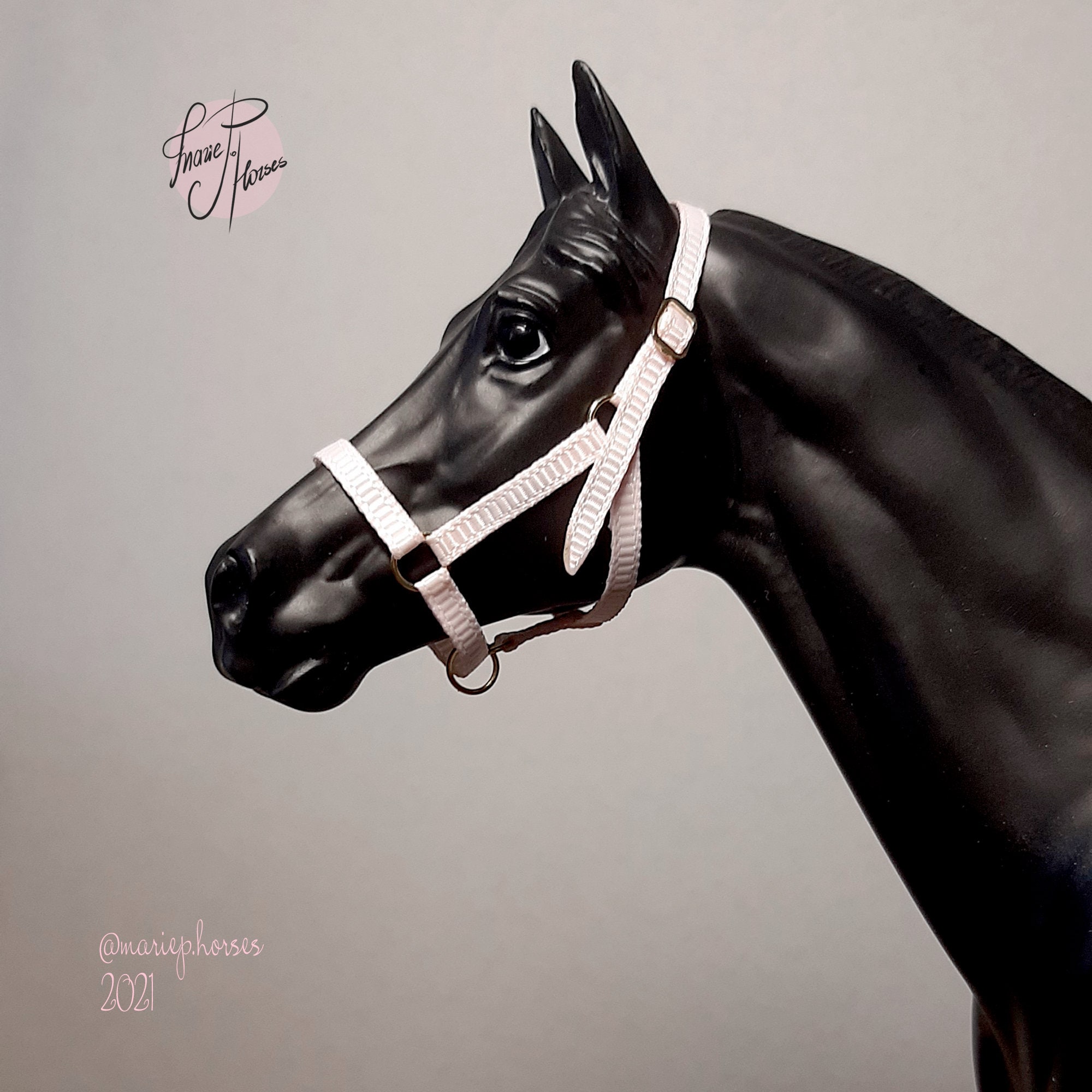 Breyer horse Halter 58 colors Model horse tack Breyer Etsy