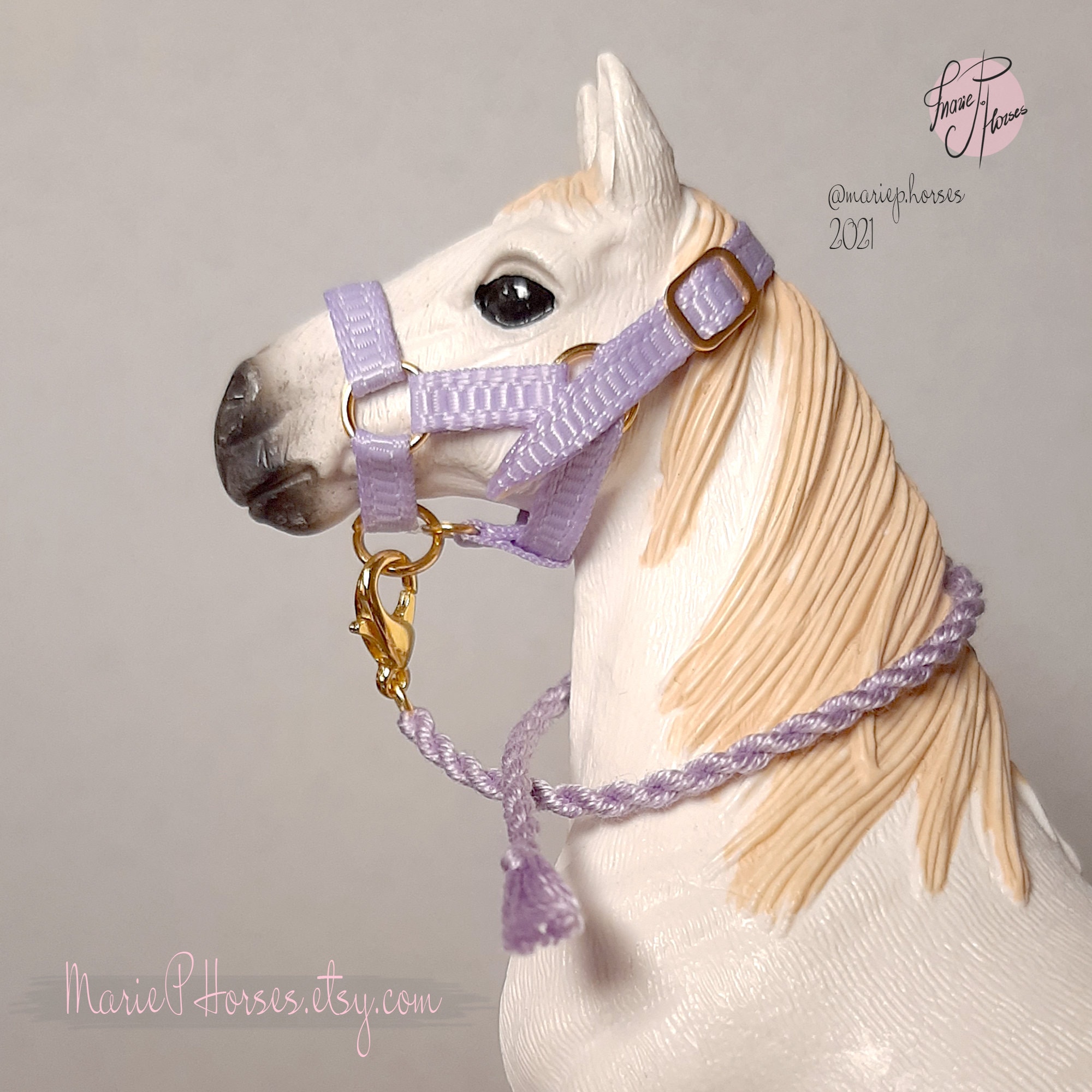 Schleich Halter & Lead Rope set 58colors model horse Etsy