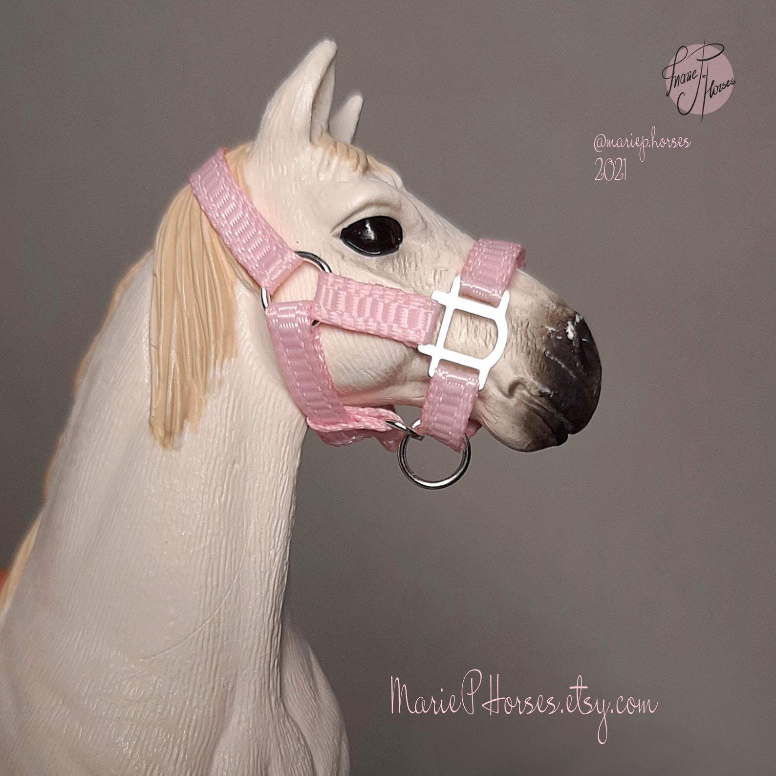 Schleich 3slotted Halter 58 colors schleich horse tack Etsy