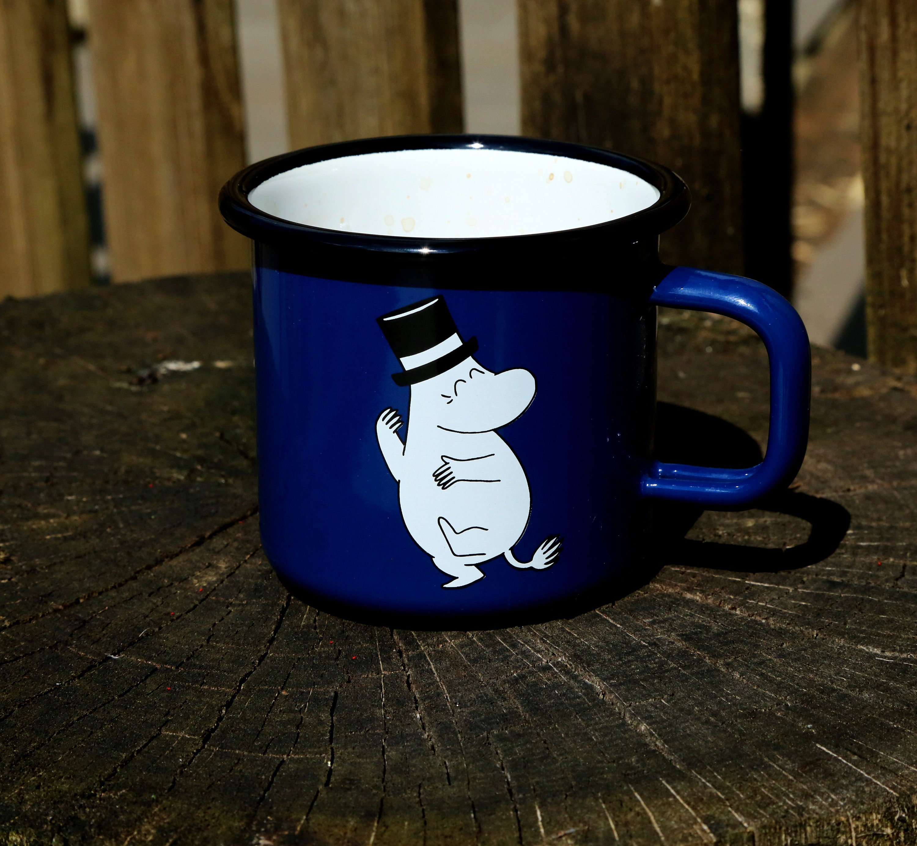 Moomin Mug Émaillé 370Ml Moominpappa (Papa Moomin /Enamel Mugs 370 Ml