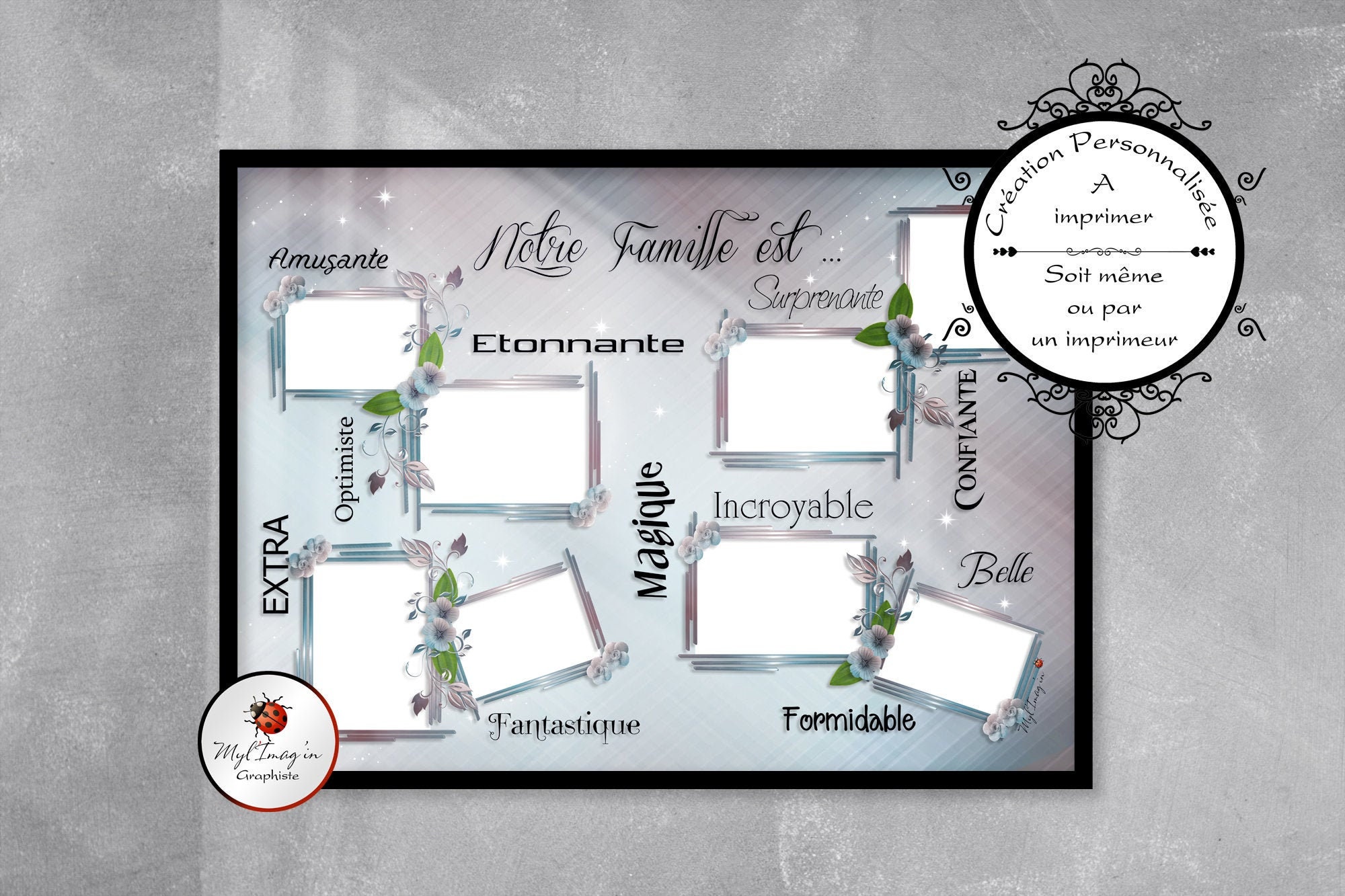 Pèle-Mêle Mystérious Blue