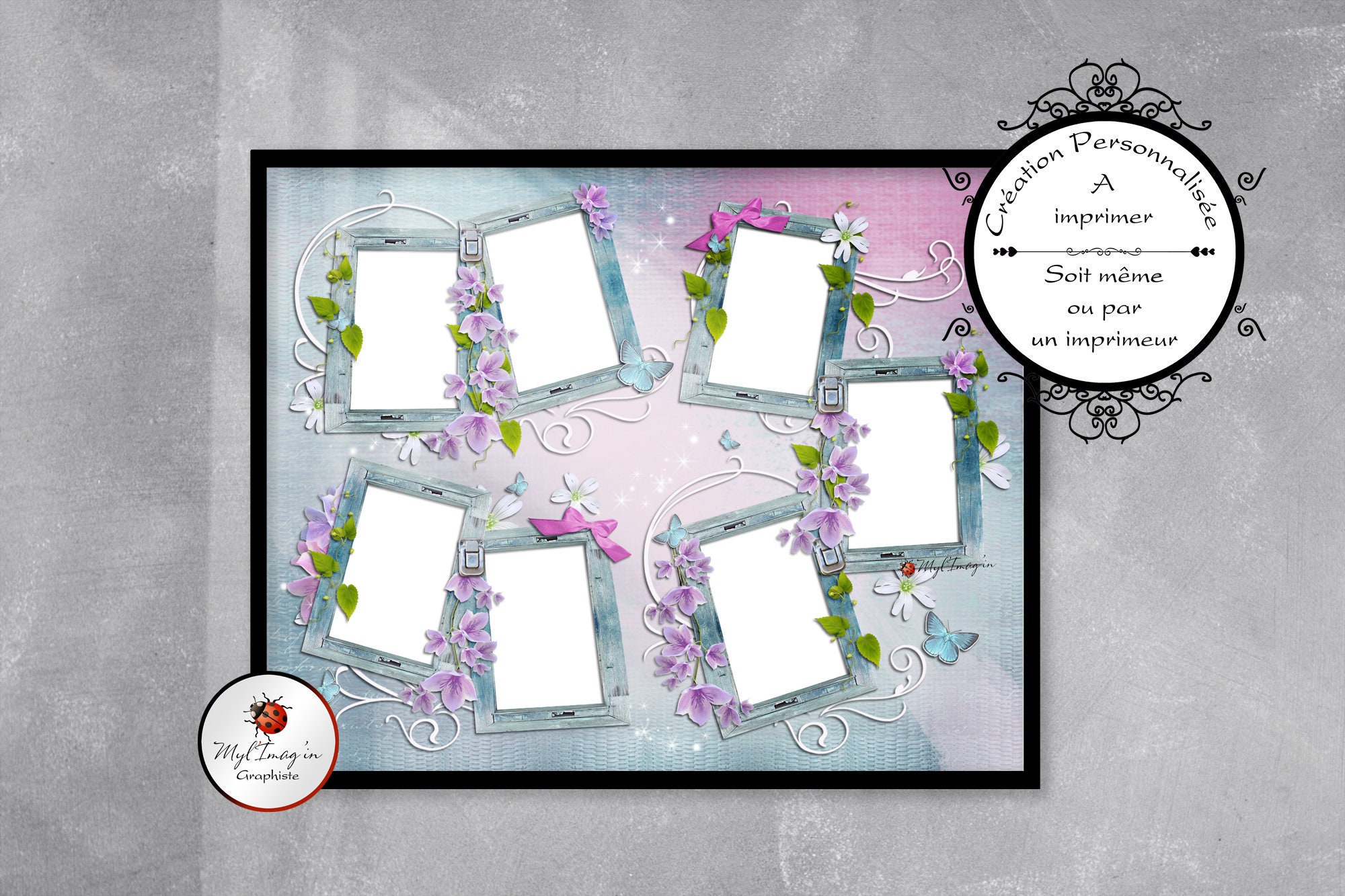 Pèle-Mêle Magic Flowers