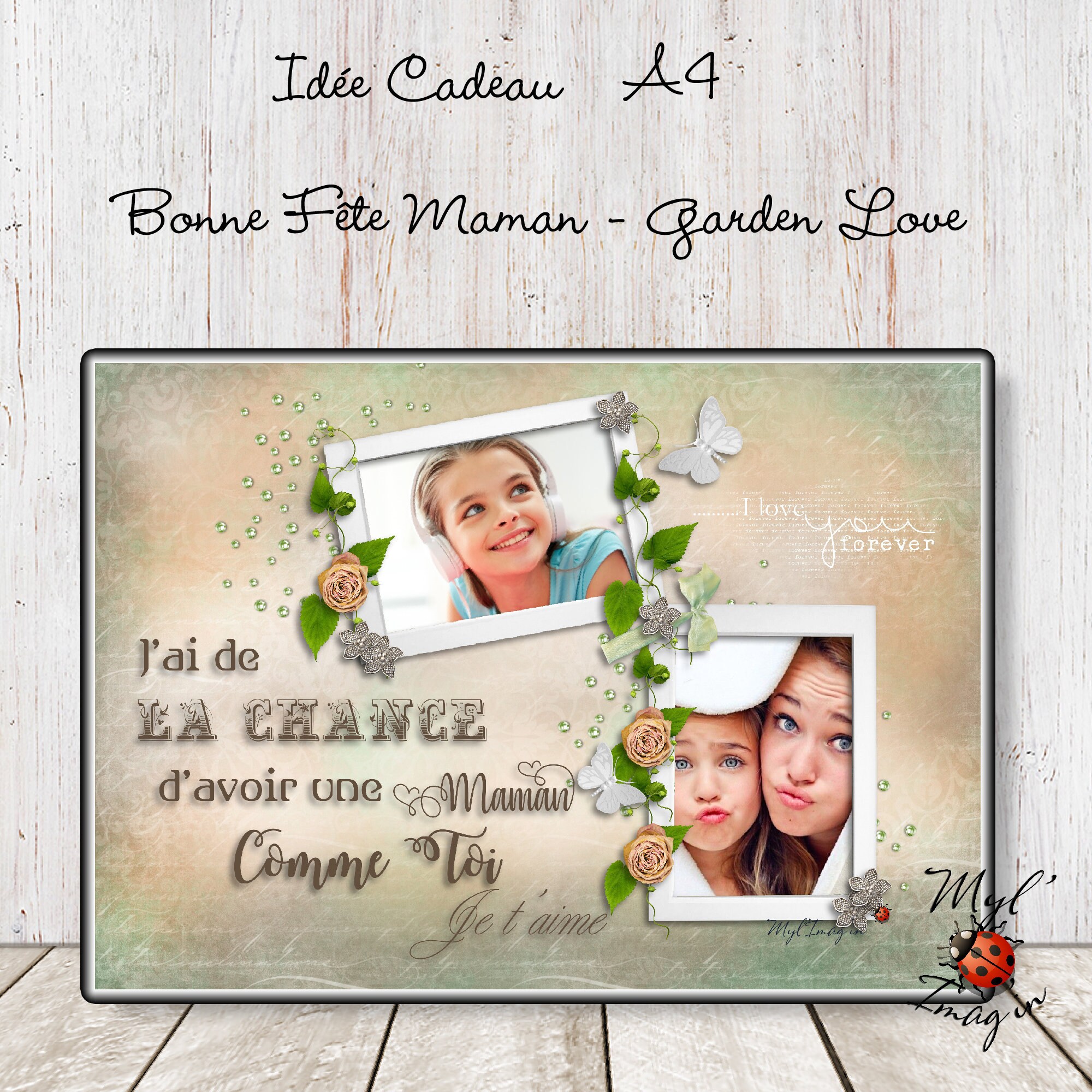 Idée Cadeau Bonne Fête Maman - Garden Love Des Mères Cadeau Personnalisé