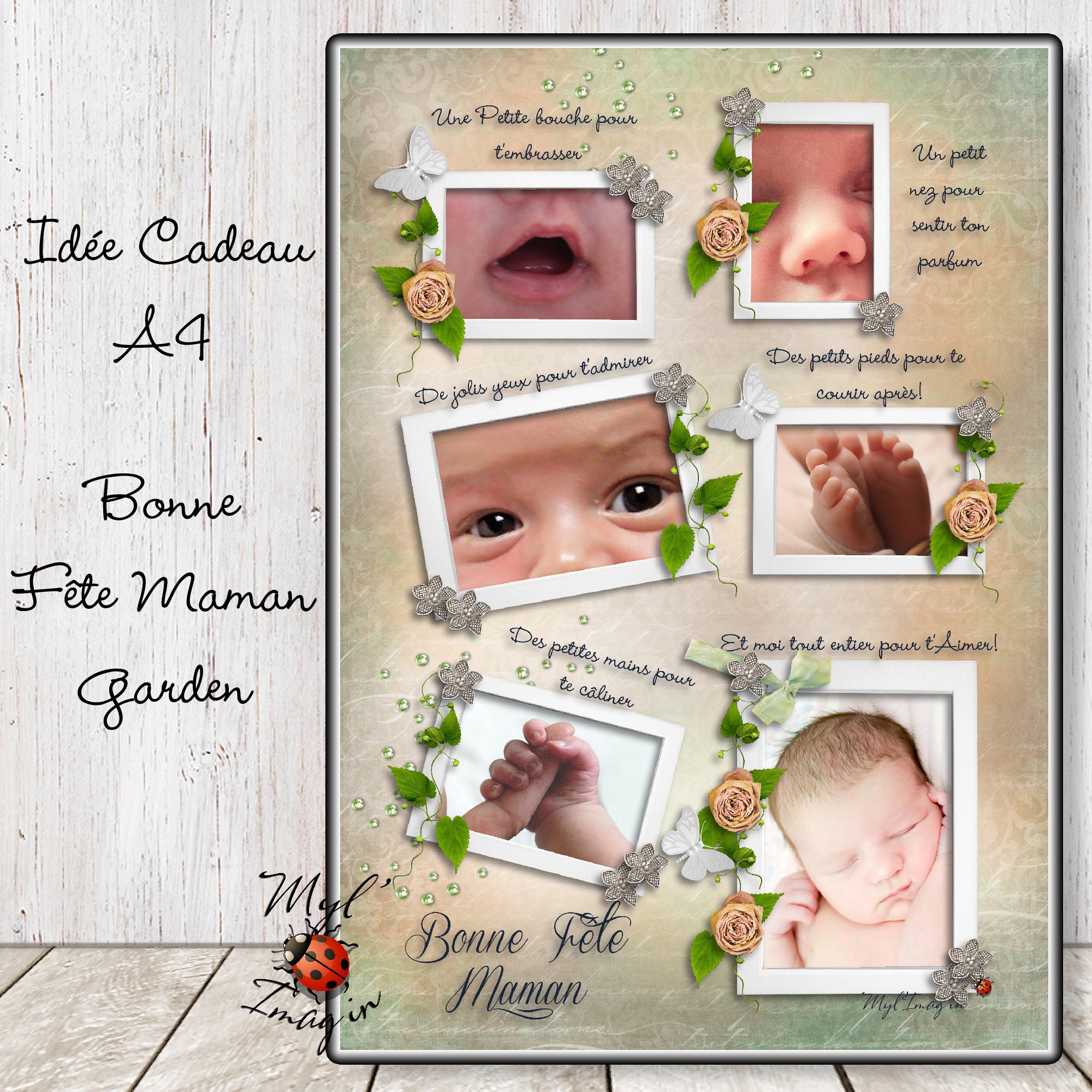 Idée Cadeau Bonne Fête Maman - Garden Des Mères Cadeau Personnalisé