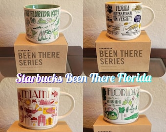 Starbucks Been There Series Mugs Collectible Florida Miami  The Keys and Florida International University FIU