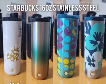 Starbucks vacuum insulated tumbler stainless steel 16 fL oz