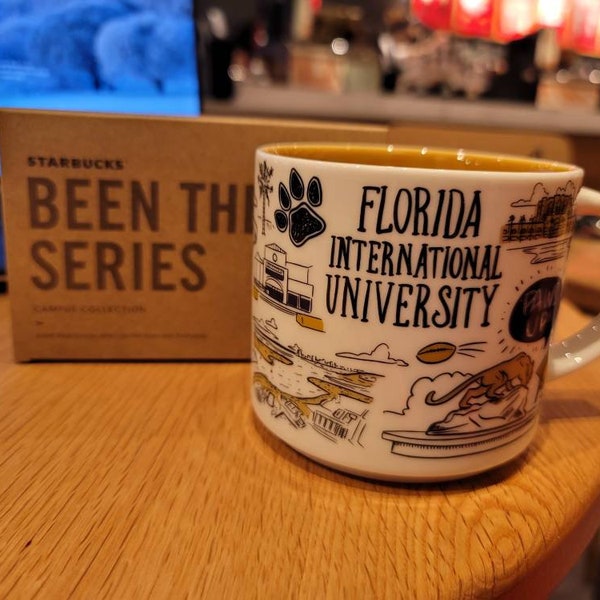 Starbucks FIU College Campus mok Been There Limited Edition serie mok