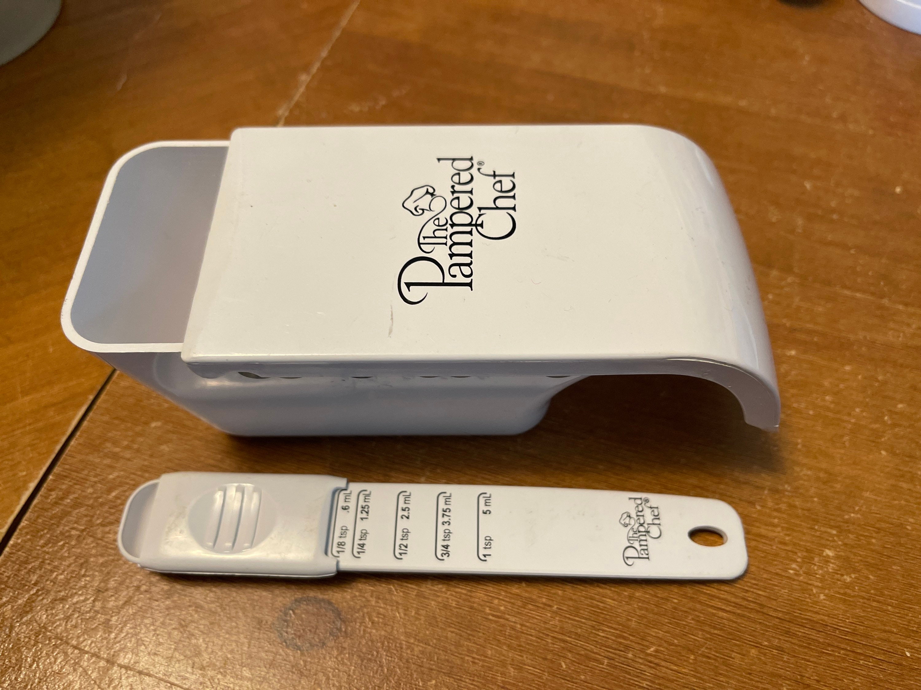 Pampered Chef adjustable measuring spoons Etsy