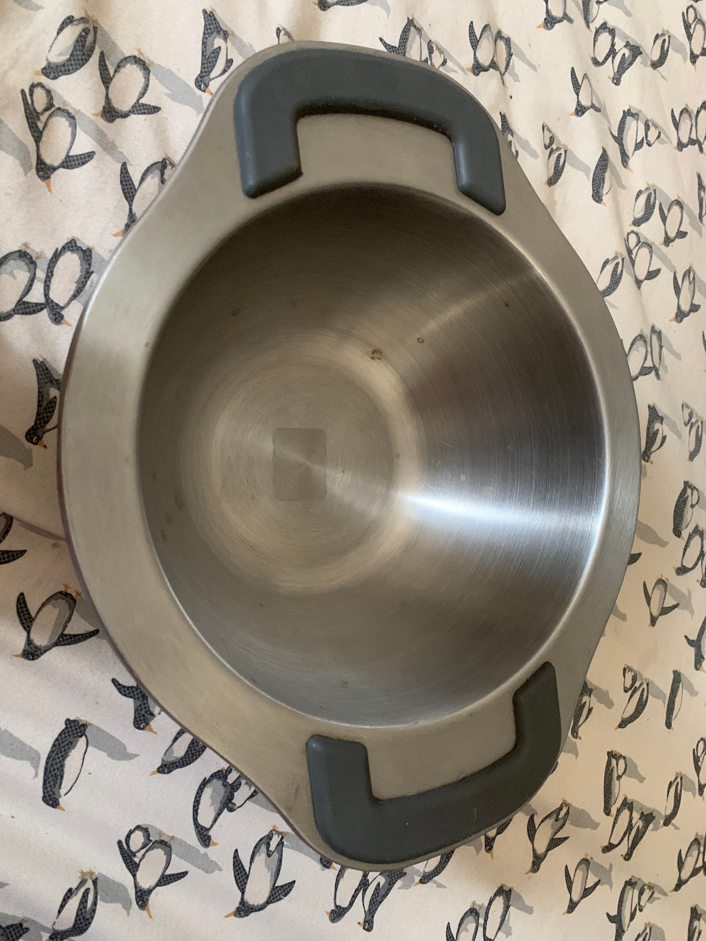 Pampered Chef Stainless Steel Mixing Bowl Etsy