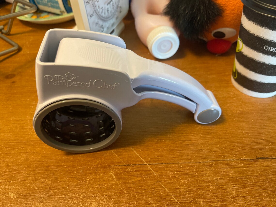 Pampered Chef Rotary Cheese Grater Etsy