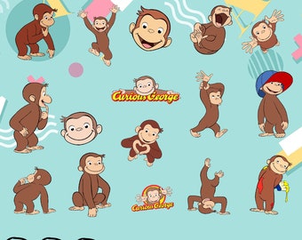 Curious George Svg Etsy