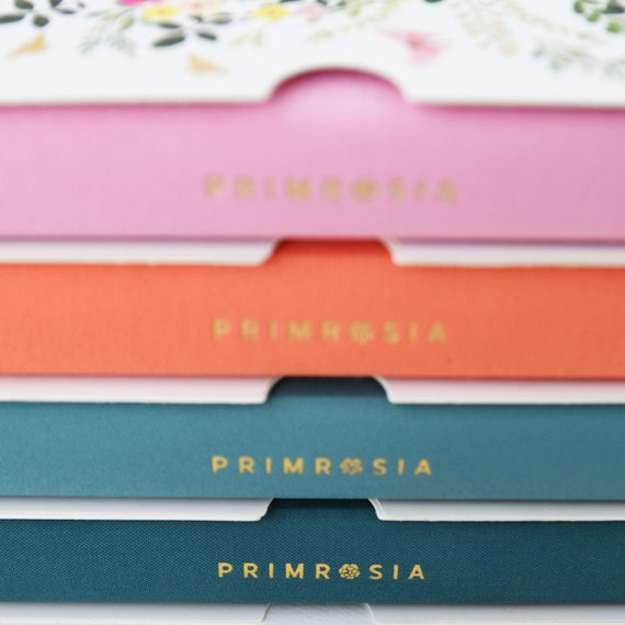 PRIMROSIA A5 Dot Grid Watercolor Journal 160gsm Watercolor Paper Linen  Cover Bullet Notebook Slip Cover peach Nectar 