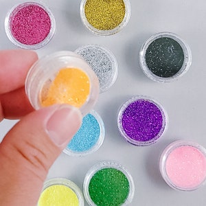 Proefpakket fijne glitter | 12 kt.