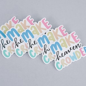 Planar Resin Flatback | Make Heaven Crowded | 5 ct.