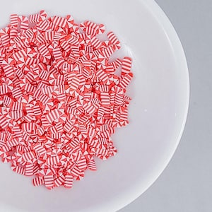 Clay Sprinkles | Candy Canes