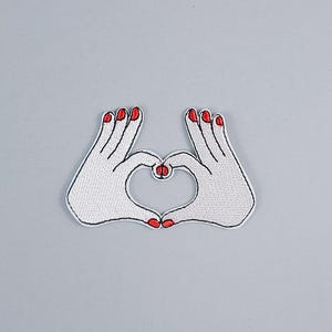 Iron-On Patch | Heart Hands