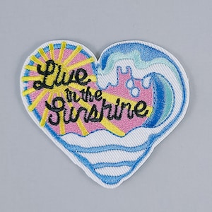 Iron-On Patch | Live in the Sunshine